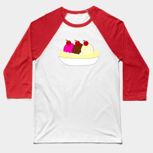 BANANA Split Baseball T-Shirt